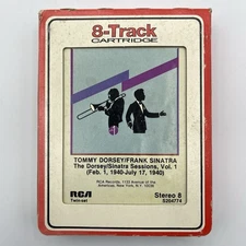 Tommy Dorsey / Frank Sinatra Vol 1 - Restored 8 Track Tape - New Pad and Splice