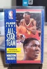 1991-92 Fleer - All-Star Team Hakeem Olajuwon #214