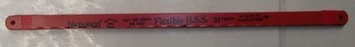 Nicholson 62646 HSS Flexible Hacksaw Blades Heavy Duty  12'' 32 Teeth 10pcs. USA
