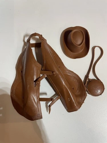 Johnny West By Marx Jamie West Accessories Hat Chaps Canteen