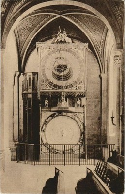 CPA LUND Lunds Domkyrkas Astronomiska Ur SWEDEN (1119746)