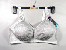 NWT Bali Women's 42D Double Support Spa Closure Comfort-U Wireless Bra DF3372