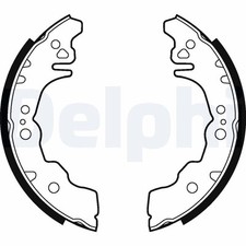 Rear DELPHI LS2023 Brake Shoe Set for DAIHATSU,SUBARU
