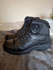 Womans non slip work Boots Stratton Grip Black Waterproofs NOT steel toes 5.5 UK