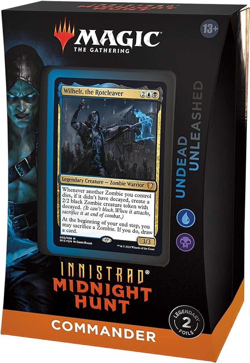 Magic The Gathering Innistrad Midnight Hunt Commander Deck Undead