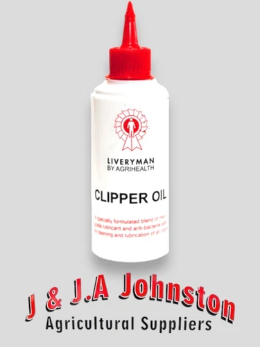 Liveryman Clipper Oil 250ml (for Horse/Cattle Clippers) + FREE GLOVES 