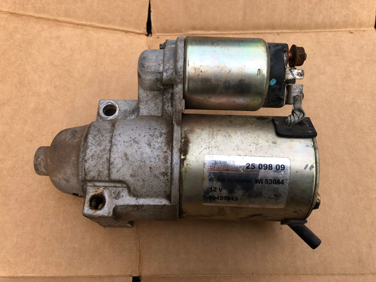 Genuine Kohler Engine Starter 25 098 09 12V OEM 2509809 John Genuine Kohler Engine Starter 25 098 09 12V OEM 2509809 John
