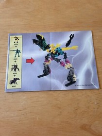 LEGO Technic Throw Bots 8507 Instruction Manual ONLY 1999 Booklet (P1