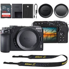 Nikon Z 30 Mirrorless Camera Body and Sandisk Ultra 128GB SDXC UHS I Memory Card