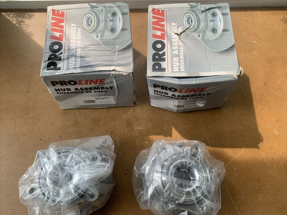 Cojinete de cubo de rueda 512379 trasero derecho e izquierdo para 14-17 Infiniti Q50 Q60 Q70 Foto 2 de 4