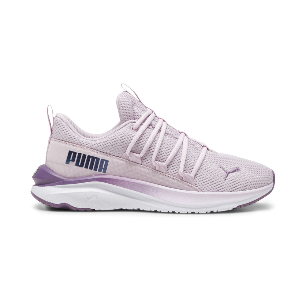 Женские фиолетовые кроссовки для бега Puma Softride One4all Metahromatic Athletic Sho