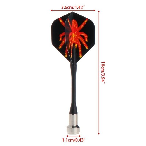 6pcs Bullseye Target Game Child Safety National Flag Magnetic Dart Super Suction - Picture 9 of 9