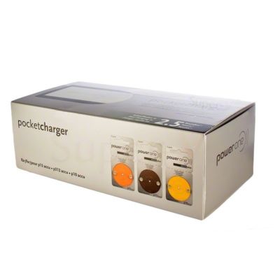 Power One Pocket Charger for ACCU Plus Ni-MH Rechargeable Cells, Size 10,13,312