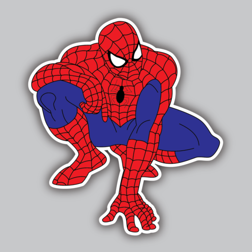 Spider-Man Vinyl Sticker/Decal - Cartoon - Comic - Avengers - Marvel - Spiderman | eBay