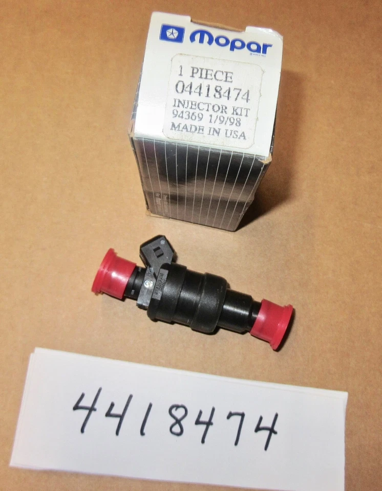 OEM Mopar 4418474 fuel injector 1988 Shelby Daytona, Dodge, Chrysler, NOS - Image 2 of 2