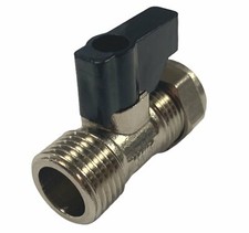 15mm x 1/2" Isolating Shut Off Valve with Flat Face for Tap Flexis Service Valve
