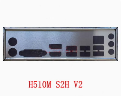 Shield I/O IO Backplate For Gigabyte H510M S2H V2 Motherboard