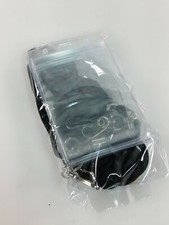 5 ID Holder/Lanyard Combo Pack - Vertical - Vinyl - 5 Pack - Black/Clear NEW