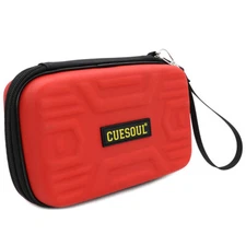 CUESOUL BEAST Dart Case-Carrying 2 Sets Steel Tip/Soft Tip darts Red