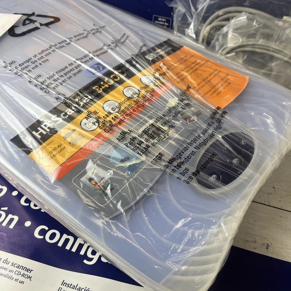 Color HP Scanjet 3400Cse Scanner Email Image Reader Copy Color NEW - Image 3 of 4