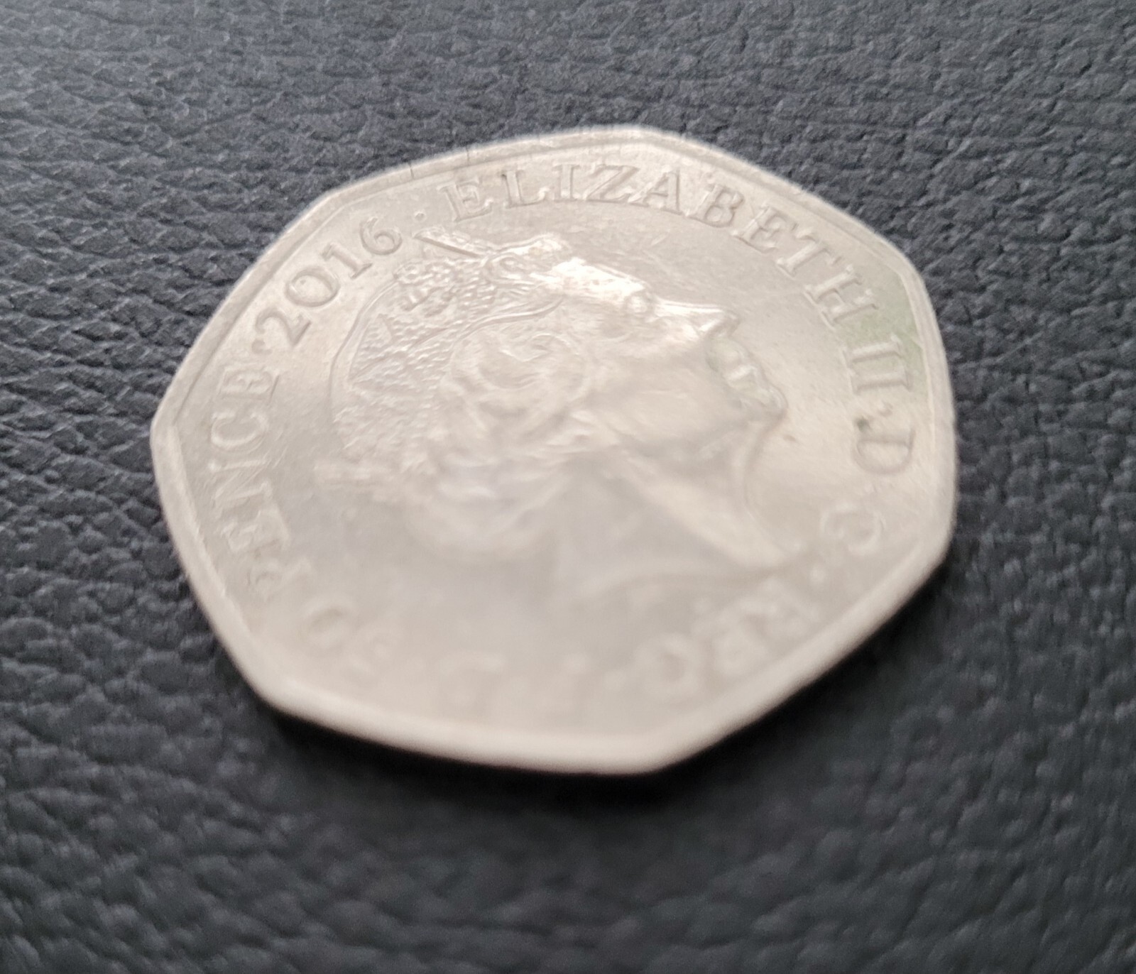 50p - Rare - Peter Rabbit - 2016 - Short whisker - Coin - Excellent ...