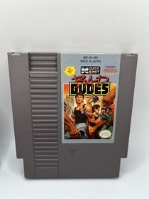 Bad Dudes (Nintendo NES, 1990) W/ Sleeve Protector *TESTED - AUTHENTIC*