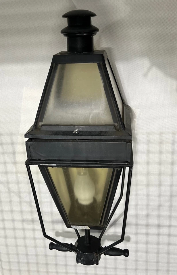 Колониальный Бостонский Дизайн Винтажный Подлинный Городской Почтовый Фонарь Уличный Фонарь - Изображение 4 из 4