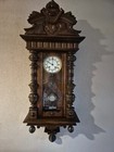 Extrem seltene Viertelstundenschlag Gustav Becker wanduhr ( 0671 )