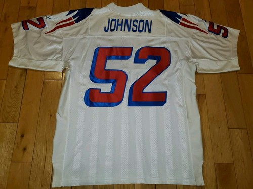 Starter Pro Line Ted Johnson NEW ENGLAND PATRIOTS Authentic NFL Team JERSEY 52 - Picture 16 of 19