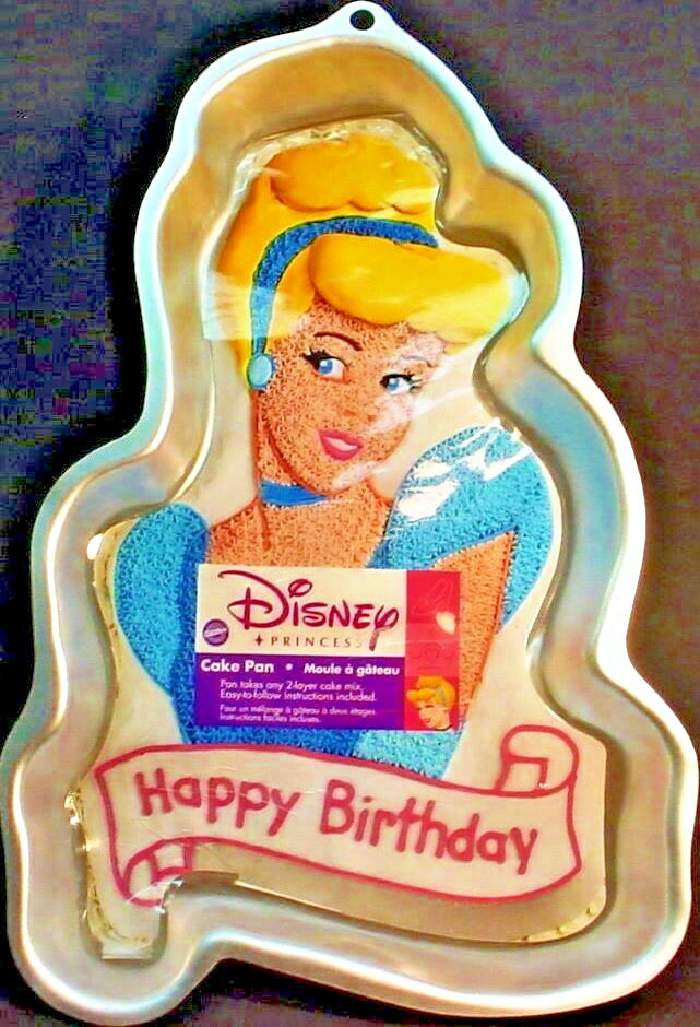 EUC, Wilton Cinderella Cake Pan Disney Baking Mold 21057475 w