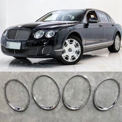 für Bentley Flying Spur 2009-2012 Scheinwerferblenden Leuchten Felgen Chromring