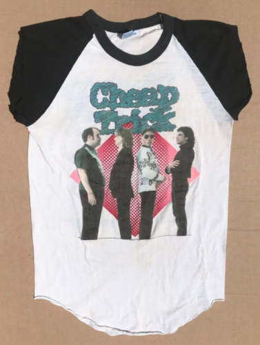 Vintage 1982 Cheap Trick One on One Concert Tour Shirt Size Medium - Picture 1 of 18