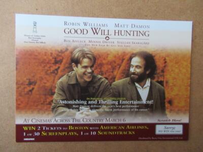 Good Will Jagd Werbung 6x4 Zoll moderne Postkarte (Datei E14)