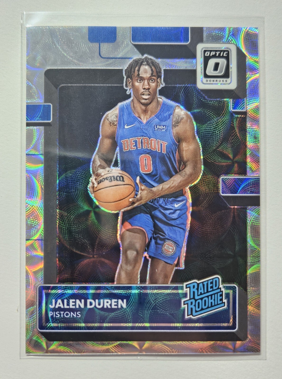 2022-23 Donruss Optic | Jalen Duren | Rated Rookie Premium Scope /249 - RC #227