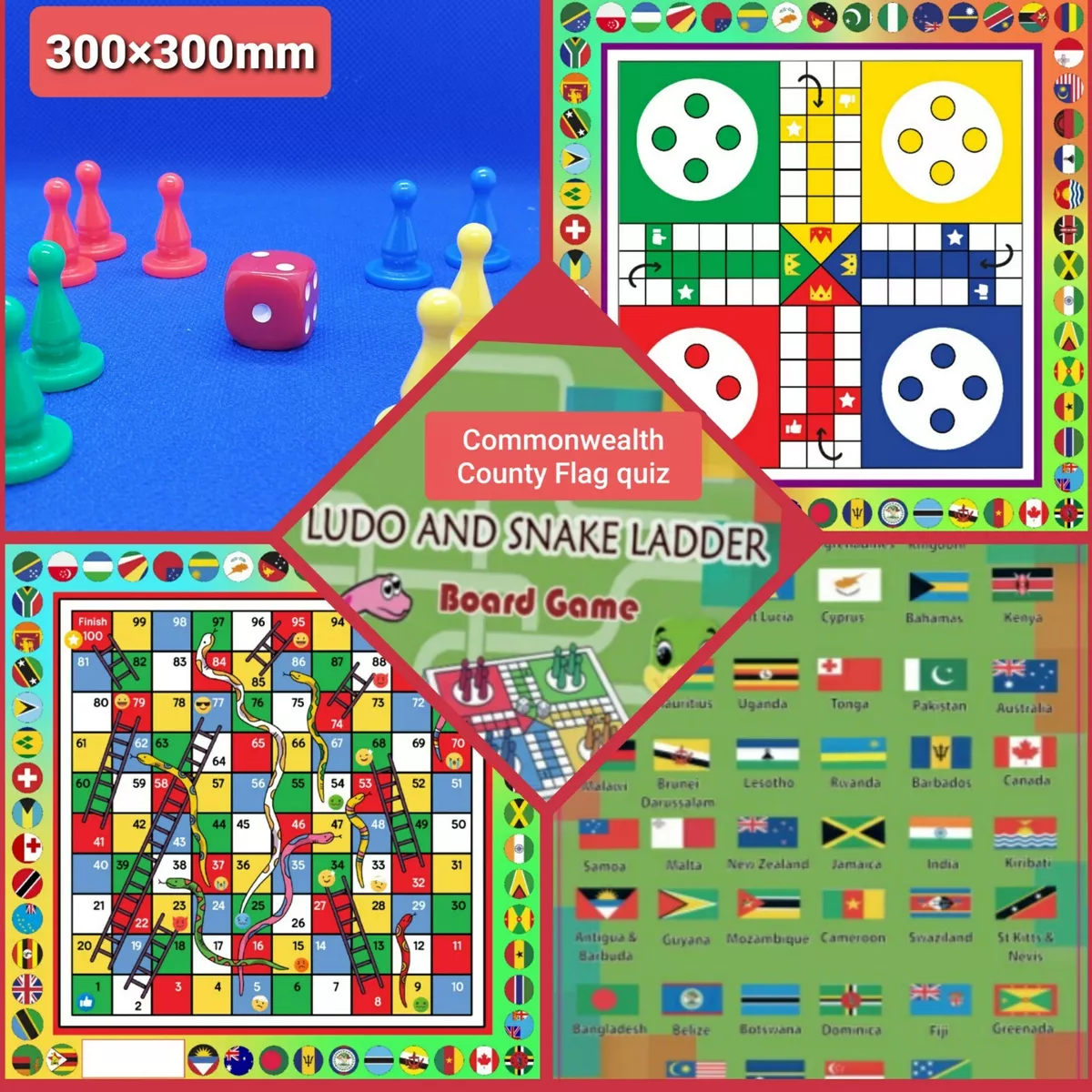 Sy populares filhos crianças Checkers Snake e escada Ludo Gamão ir