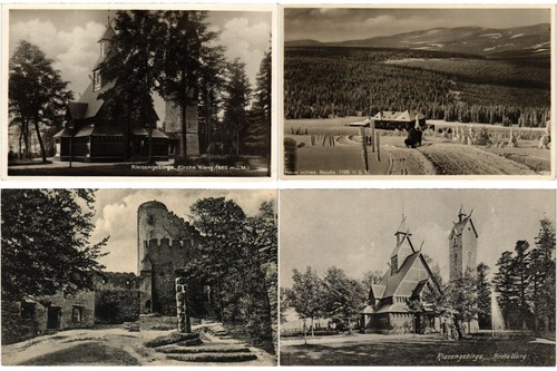 POLAND PRE-1950 PART I, 95 VINTAGE POSTCARDS (L7351) - Picture 3 of 24