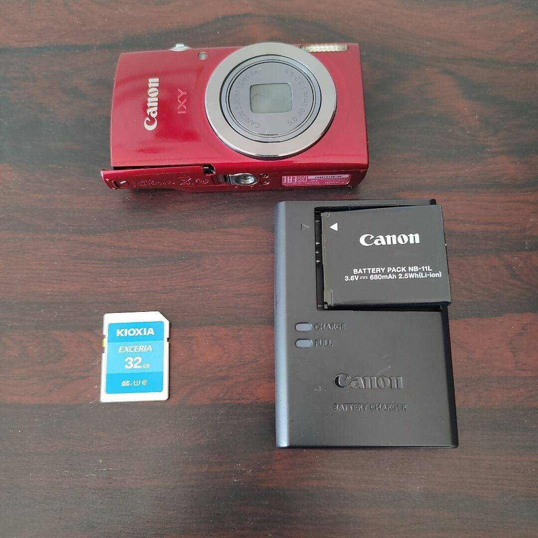Canon PowerShot ELPH 160 IXY 150 red IXUS 160 Digital Camera Canon PowerShot ELPH 160 IXY 150 red IXUS 160 Digital Camera