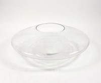 Glass Vase Bowl Art Ufo Shaped Design Home Table Floor Decor Fully Transparent Glass Vase Bowl Art Ufo Shaped Design Home Table Floor Decor Fully Transparent