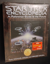 VTG 1997 PC Big Box Star Trek Encyclopedia CD-ROM New  Factory Sealed