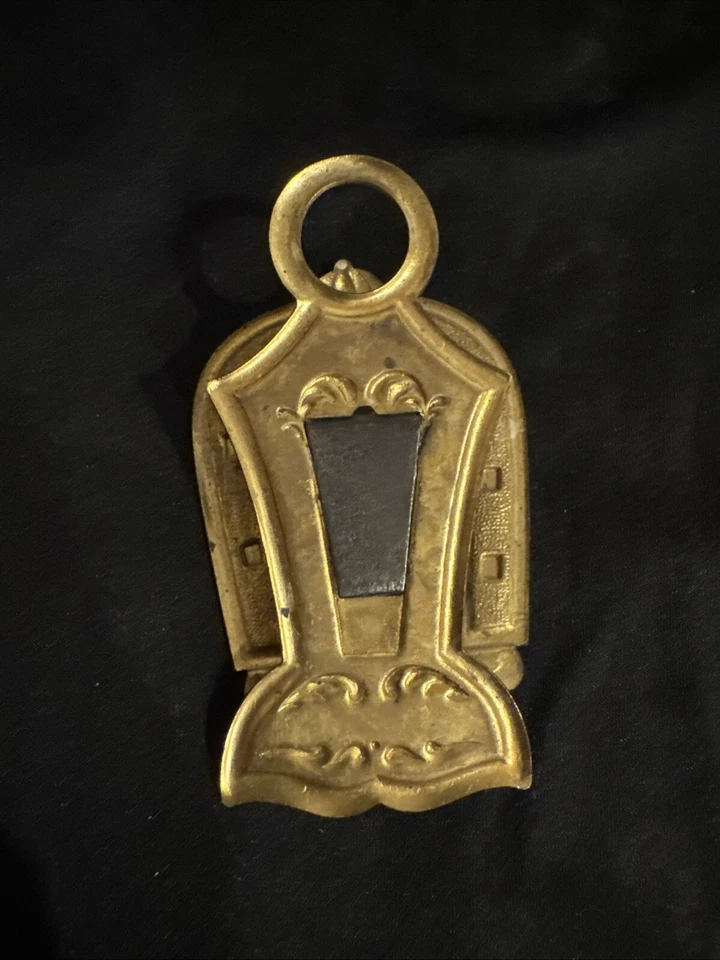 Pluma Estilográfica Vintage Spencerian General Store GRAN CLIP DE PAPEL DE LATÓN ZAPATO DE CABALLO Foto 3 de 4