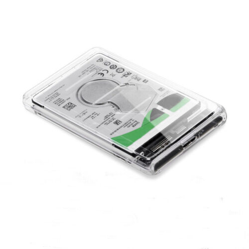 External SSD/HDD hard drive 2.5 inch Transparent SATA to USB3.0 Solid State - Picture 12 of 24