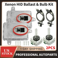 2PCS HID Xenon Headlight Ballast w/ Bulb For 2013-2016 Dodge Dart 1.4L 2.0L 2.4L
