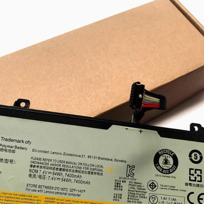 Batería L13N4P01 L13M4P02 54Wh para Lenovo Erazer Y50 Y70 Y50-70 Y70-70 Foto 4 de 4