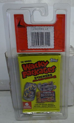 2005 Wacky Packages Series 2 Hang Blister Package with 4 Packs - NOS SEALED - Picture 2 of 6