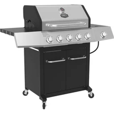 Expert Grill 5 Burner Propane Gas BBQ Grill Barbecue Grill With Side Burner