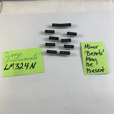 Texas Instrument LM324N Quad 1MHz Operational Amplifier IC PCB Electronic #1091B