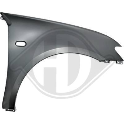 5881806 Kotflügel vorne rechts für MITSUBISHI L200 / TRITON (KA_T, KB_T)
