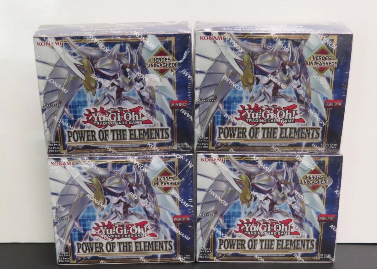 Yu-Gi-Oh! Power of the Elements Booster Box *NEW SEALED* (1 Box