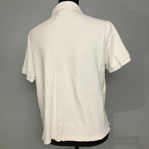 Lauren Ralph Lauren Women's White Polo Shirt Embroidered Logo Lrg 100% Cotton - Picture 5 of 9