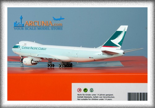 JC Wings 1:400 Cathay Pacific Cargo Boeing 747-8F "B-LJF" Interactive EW4748010 - Picture 2 of 5